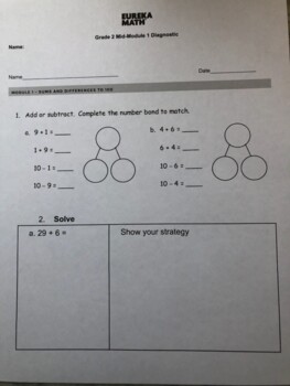 Preview of Grade 2 Bundle Module 1,2,3 Engage/Eureka Math