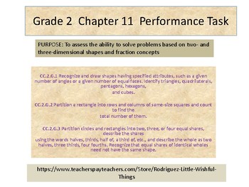 Preview of Grade 2 Chapter 11 as PDF