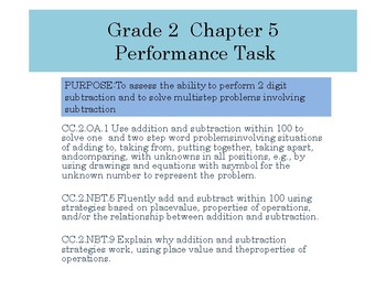 Preview of Grade 2  Chapter 5  as PDF