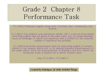 Preview of Grade 2  Chapter 8   as PDF
