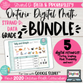 Grade 2 DIGITAL math BUNDLE 2020 Ontario Strand D: Data & 