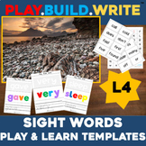Grade 2 Dolch Sight Words|Playdough Lego Magnet Letter Mat