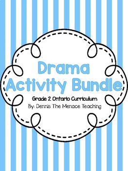 Preview of Grade 2 Drama Activity Bundle