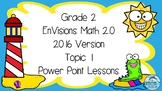 Grade 2 EnVisions Math 2016 Version 2.0 Topic 1 Inspired P