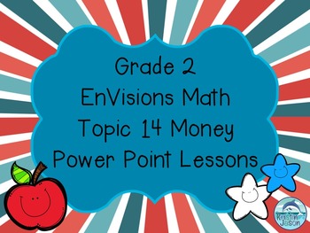 Preview of Grade 2 EnVisions Math Topic 14 Common Core Inspired Power Point Lessons