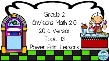 Preview of Grade 2 Envisions Math 2.0 Version 2016 Topic 13 Inspired Power Point Lessons
