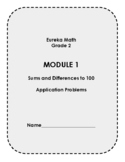 Grade 2 Eureka Math Module 1 Application Problems