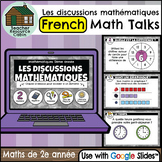 Grade 2 FRENCH MATH TALKS for Google Slides™ 