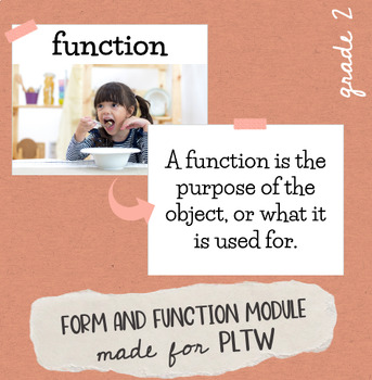 Preview of Grade 2 Form & Function Module Resources