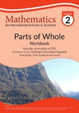 Grade 2 Fractions Workbook of 20 pages from Beeone Books