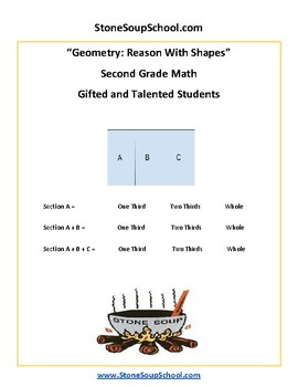 Preview of Grade 2 CCS - Geometry for Gifted and Talented Students