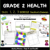Grade 2 Health Bundle Saskatchewan Full Year of Unit Plans