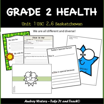 Preview of Grade 2 Health -  Diversity in Communities Unit 1 Part 4 - USC 2.6  Saskatchewan