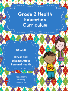 Preview of Grade 2 Health: Unit 3: Illness and Disease Affect Personal Health