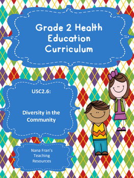 Preview of Grade 2 Health: Unit 6: Diversity in the Community