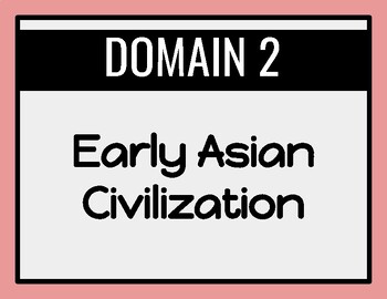 Preview of 2nd Grade CKLA- Knowledge- Domain 2 Early Asian Civilizations