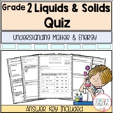 Grade 2 Liquids and Solids Quiz