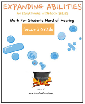 Preview of Grade 2, CCS: Math Bundle: Geo, Alg, M&D, Base 10 for the Hard of Hearing