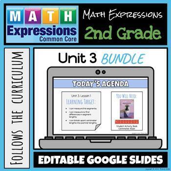 Preview of Grade 2 Math Expressions (2018) Unit 3 BUNDLE