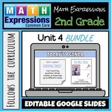 Grade 2 Math Expressions (2018) Unit 4 BUNDLE