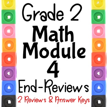 Preview of Grade 2  Math Module 4 End of Module Practice Assessments