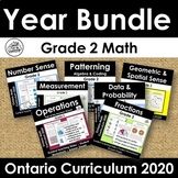 Grade 2 Math for the Whole Year Bundle - Ontario Math Curr