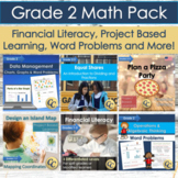 Grade 2 Math with Financial Literacy, PBL, Data Literacy a