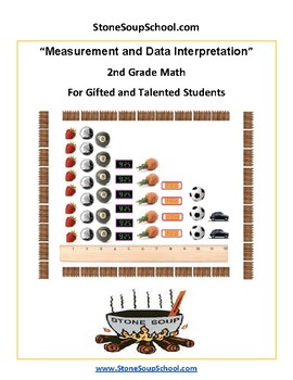 Preview of Grade 2 CCS- Measurement and Data for Gifted and Talented