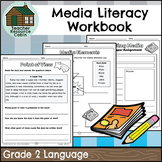 Grade 2 Media Literacy Workbook | NO PREP (Ontario Languag
