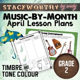 Timbre Instrument Families Tone Colour Lesson Plans - Grad