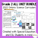 Grade 2 Ontario 2022 Science - ALL UNITS