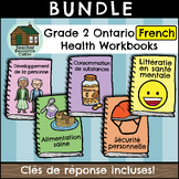Grade 2 Ontario FRENCH Health Workbooks