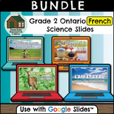 Grade 2 Ontario FRENCH Science for Google Slides™