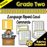 Grade 2 Ontario Language Report Card Comments