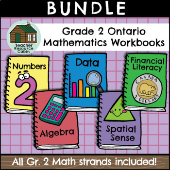 Preview of Grade 2 Ontario Math Workbooks (Full Year Bundle)