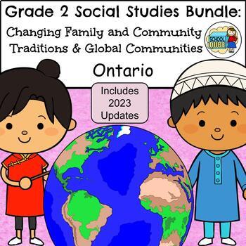 Preview of Grade 2 Ontario Social Studies Bundle 2023