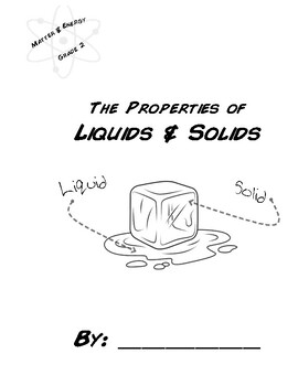 Grade 2 Properties of Liquids and Solids - Ontario curriculum Matter ...