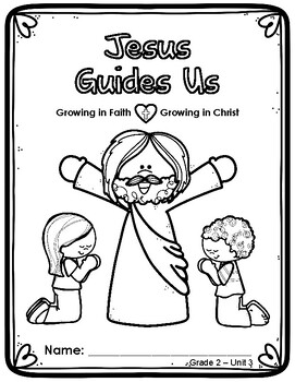Preview of Grade 2 Religion Unit 3 - Growing in Faith, Growing in Christ (Digital/PDF)