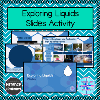 Preview of Grade 2 Science Alberta - Exploring Liquids + Boats - Water Slideshow
