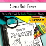 Grade 2 Science - Energy - Sound and Light - Workbook Acti