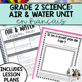 Grade 2 Science | French Air and Water in the Environment 