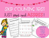 Grade 2: Skip Counting Test/Assessment