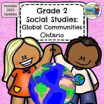 Preview of Grade 2 Social Studies Ontario Global Communities 2023