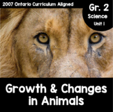Grade 2, Strand B: Growth and Changes in Animals (Ontario 