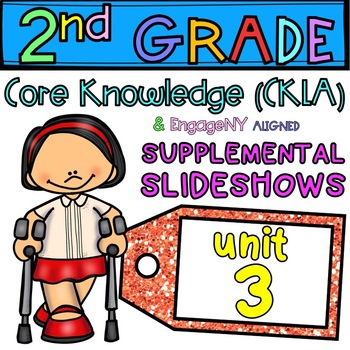 Preview of Grade 2 Supplemental Skills Slideshows UNIT 3 (CKLA/Amplify ALIGNED)