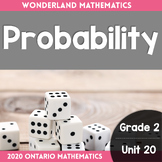 Grade 2, Unit 20: Probability (Ontario 2020 Mathematics)