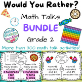 Would You Rather Math Talks, Number Talks & Centers Grade 