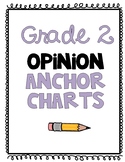 Grade 2 Writing Opinion Anchor Charts