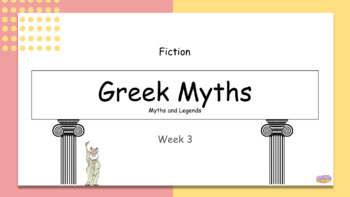 Preview of Grade 2: Greek Myths (Week 3 of 3)