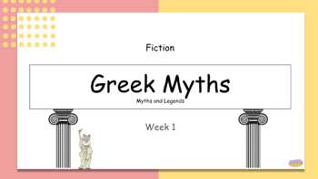 Preview of Free Grade 2: Greek Myths (Week 1 of 3)